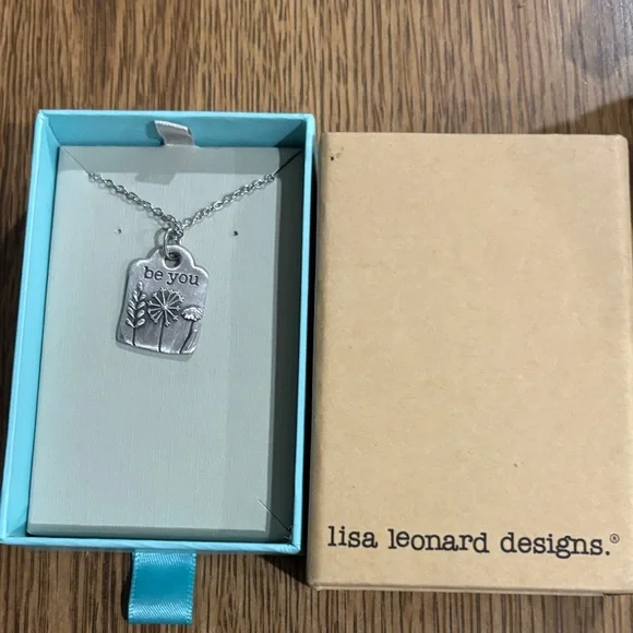 Be You Silver-Tone Floral Pendant Necklace - Picture 3 of 3